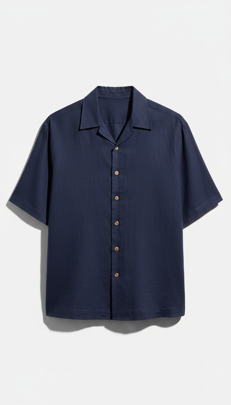 Camisa de lino italiano