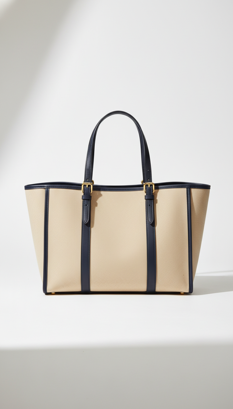 Bolso de cuero granulado azul